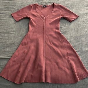 Pink sweater dress from lulus